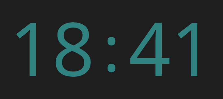 The Classic clock style